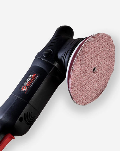 Adam's One Step Polishing Pad (6.5") - Blended Wool & Microfiber Cuts & Finishes in One Step - Color Coded to Match with Recommended Polishes or Compounds