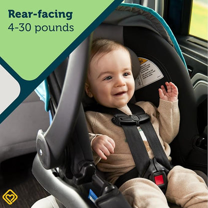 Safety 1st OnBoard FLX Infant Car Seat with Base, Lightweight Baby Car Seat for Travel, Lake Blue 2
