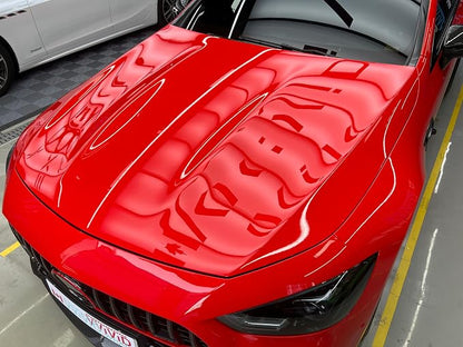 ColorFusion PPF by VViViD, Gloss Ultra Red Dry Apply PPF Vinyl Car Wrap Roll 60ft x 5ft