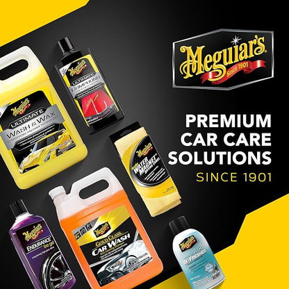 Meguiar's G7716 Gold Class Carnauba Quik Wax, Special Blend for Richness and Shine, Clear Coat Safe Meguiar's Quik Wax, Spray that Leaves Lasting Results without Residue, 16 Oz Containe (Pack of 6)