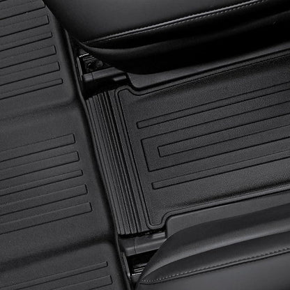 Floor Mats for 2026 Hyundai Palisade 7/8 Seat (Only Gas), All Weather TPE Black Cargo Mat with 3rd Seat Back Cover and Lower Trunk Mat for 2026 Hyundai Palisade Calligraphy Accessories