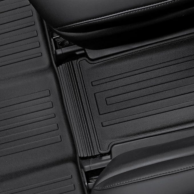Floor Mats for 2026 Hyundai Palisade 7/8 Seat (Only Hybrid), All Weather TPE Cargo Mat with 3rd Backrest Mat for 2026 Hyundai Palisade Hybrid Calligraphy Accessories