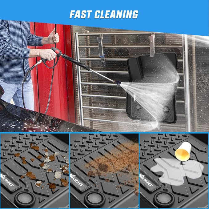 Nilight Floor Mats for Cadillac XT4 2019 2020 2021 2022 2023 2024 2025 All Weather Custom Fit Heavy Duty Floor Liners