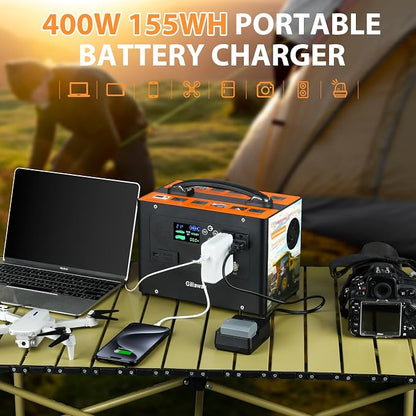 Gillaway V10 10000A Car Jump Starter, Portable Power Station Backup Lithium Battery，12V/24V Heavy Duty Truck Jump Starter Battery Pack, Power Bank for Outdoors Camping Travel Hunting Blackout