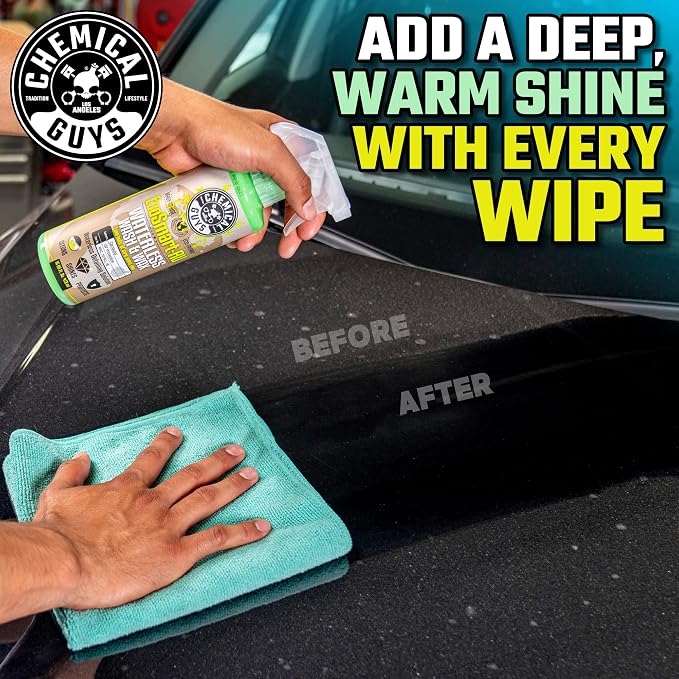 Chemical Guys EcoSmart Waterless Car Wash & Wax Ready To Use, Safe for Cars, Trucks, SUVs, Motorcycles, RVs & More, Extra Large 32 fl oz