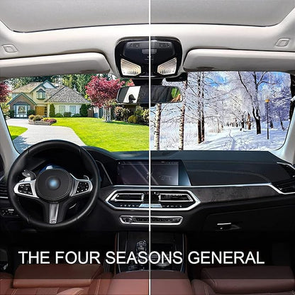 Cars Front Sun Shade Windshield,Foldable Reflective Sun Visor Wizard's Potion Windshield Sunshade Cover,Blocks UV Ray Sun Protect Interior Keep Cool,55" x 27.6"