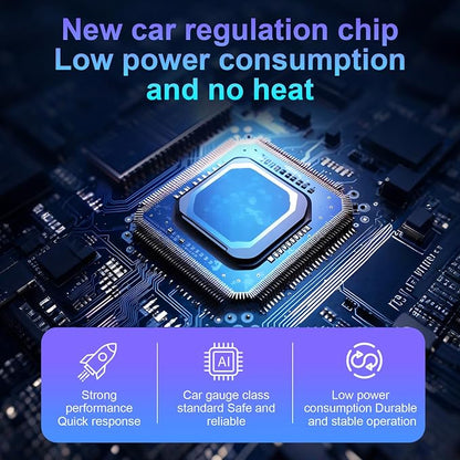 Wireless CarPlay Adapter for iPhone, HD Navigation Vehicle-Level Chip Stable Connect, Bluetooth CarPlay Plug & Play Convert Wired to Wireless CarPlay Adapter iOS 10+ & Cars from 2015+