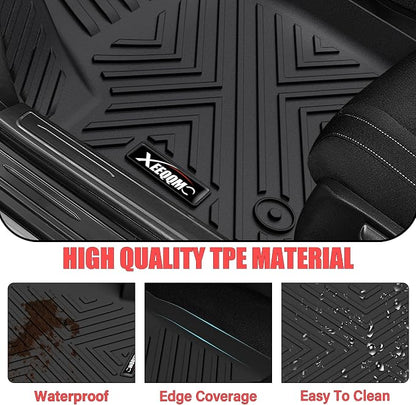 Floor Mats & Trunk Mat for 2024 2025 2026 Lincoln Nautilus All Weather TPE Protection Floor Liners Full Set with Cargo Liner for 2024 2025 2026 Lincoln Nautilus Accessories(Not for Hybrid)