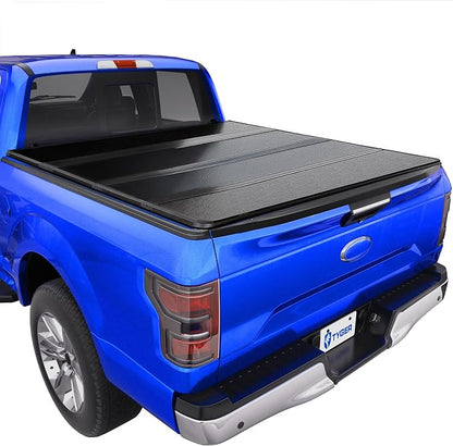 Tyger Auto T5 Quad-Fold Alloy Hardtop Truck Bed Tonneau Cover Compatible with 2015-2026 Ford F-150 | Fleetside 5.5' (67") Bed | TG-BC5F3019
