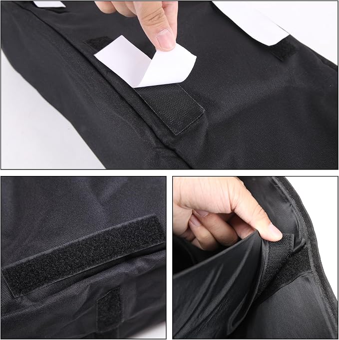 Aunginsy 1PCS Trunk Organizer Compatible with Toyota FJ Cruiser 2007-2021+, Car Right Side Trunk Storage Bag Backseat Hanging Storage Multi-Compartment Space Saving Accessories, With USA Flag Pattern