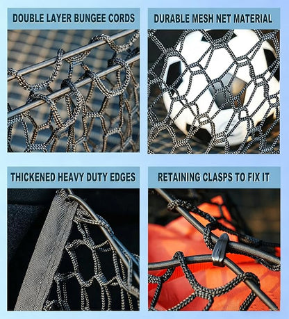 Envelope Style Cargo Net Compatible with Subaru Forester SK New 2026 2025 2024 2023 2022 2021 2020 2019 2018 2017 2016 2015 2014 2013 2012 2011 2010 2009 2008 2007-1998 Trunk Car Rear Tailgate Netting