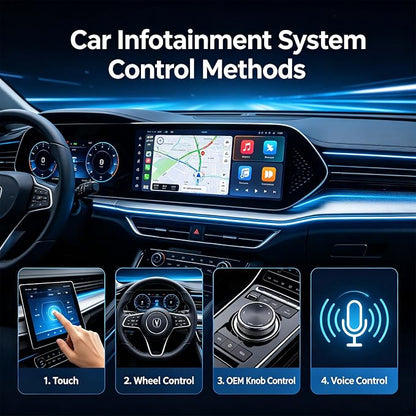 Upgraded Wireless CarPlay Adapter | Broader Compatibility & Reliable Connection, Supports iPhone & Android Phones, Compact Size for Stable CarPlay & Android Auto Linkage