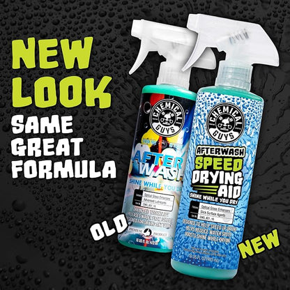 Chemical Guys After Wash Sprayable Gloss Boosting Car Wash Drying Aid - 16 oz Car Detailing Spray Helps Reduce Water Spots, Adds Shine, and Speeds Drying for Trucks, and Motorcycles