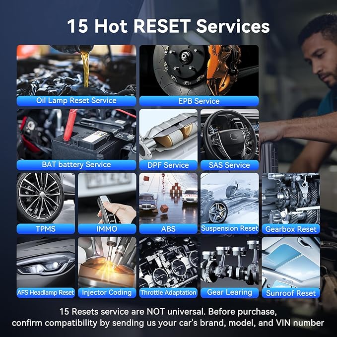 MUCAR BT200 MAX AI OBD2 Bluetooth Scanner, Full System 15 Resets Diagnostic Tools Bi-Directional Control, CAN-FD & FCA Autoauth, AutoVIN, Real-Time Data, ELM327 APP Compatibility, Lifetime Free Update