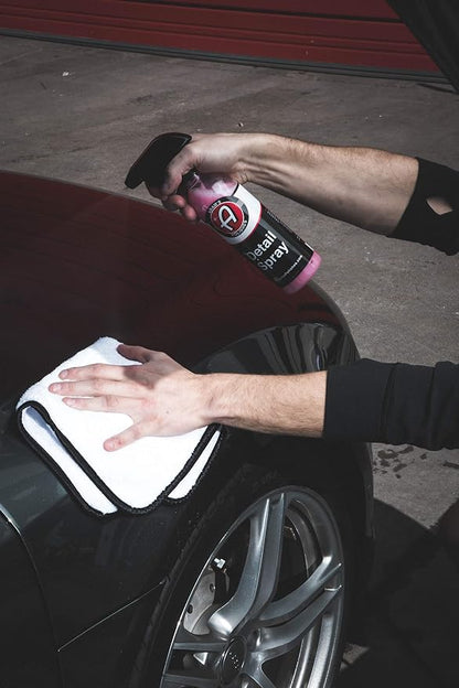 Adam's Polishes Single Soft Microfiber Towel - Soft Enough for Even The Most Delicate Finishes - Buff Away Polishes & Car Wax with Ease (12 Pack)