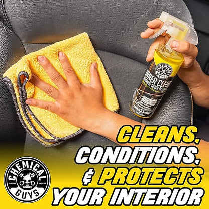 Chemical Guys InnerClean Quick Detailer with Pineapple Scent, High Performance Interior and Dashboard Cleaner, Dust Repellent, Easy to Use Non Greasy Formula, 32 fl oz
