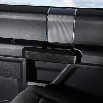 Voodonala for F-150 2015-2020Inner Door Handle Covers Trim for Ford F150 2015-2020 Compatible with Ford F150 F250 F350(Black Wood,4Pcs/Set)
