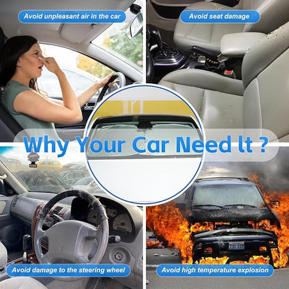 Windshield Sun Shade for Cadillac XT5 2017-2025 Sunshade Front Window Shade Custom Fit XT5 Accessories Sun Visor Foldable Shade Blocks UV Rays Accessories