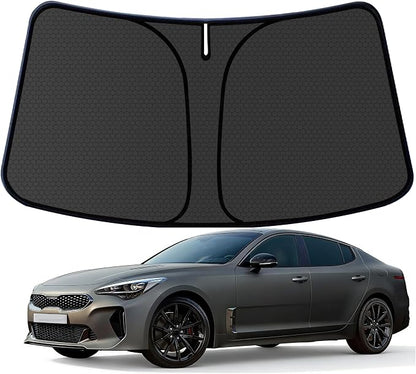 S t i n g e r Customized Windshield Sun Shade for 2018 2019 2020 2021 2022 2023 S t i n g e r Front Window Sunshade Visor Protector Foldable Blocks UV Rays Keep Car Cooler Accessories