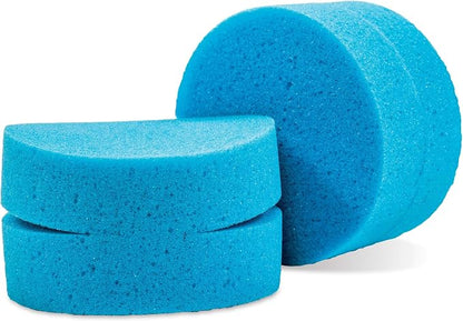 Griot's Garage Blue Detail Sponges for Car Detailing and Polishing, Foam Applicators for Waxes, Tire Dressings, Cleaners, Coatings, and Conditioners, 11205, Set of 2
