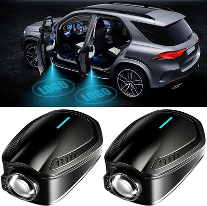 Car Door Lights,Door Lights Logo Projector Rechargeable,Car Door Projector Lights,HD Car Welcome Light for Cars Use At Night 2pcs. (for Le-xuu-s)