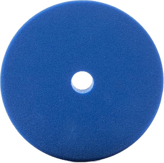 SDO Blue Foam Heavy Polishing Pad (2 Pack 5.5”) - Premium Standard Duty Orbital Polishing Pads for Painted Surfaces. (Fits 5" backing plate.)