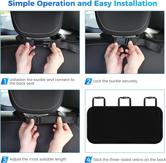 Einesin Car Organizer, Car Organizers and Storage with 9 Pockets, SUV Trunk Organizer for SUV/MPV/Truck, Car Essentials (42 * 10in)