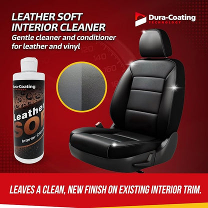 DURA-COATING TECHNOLOGY, Ultimate Car Detailing Kit- Includes a Dura-Dressing Single Vehicle Standard Car Detailing Kit and a Dura-Dressing Total Tire Kit for Vehicles - Car Cleaning Kit
