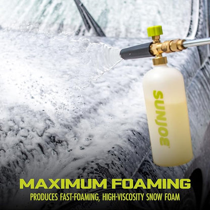Sun Joe SPX-FCS1G Snow-Foam Pressure Washer Car-Wash Soap, 1 Gallon, Pineapple Scent