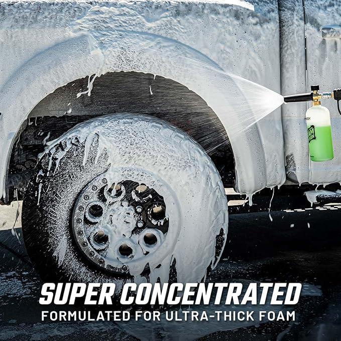 Hybrid Ceramic Off-Road Wash - Extra Thick Super Concentrated Cleaning Solution for Dirt Bike, UTV, Side x Side, Truck, Offroad Car Wash Soap Shampoo Works With Foam Cannon, Foam Gun, Sprayers,