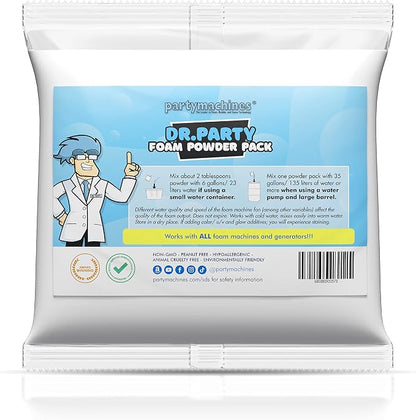 Budget Friendly Foam Powder Pack - Small Foam Solution Pack for the Small Machines Saves Money - Ships Quickly