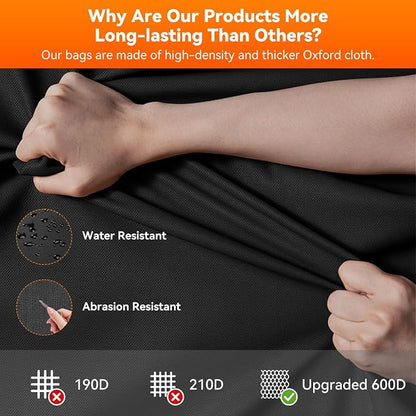 Trunk Organizer for SUV, 43" x 19" Large Capacity Car Organizers and Storage, Backseat Hanging Storage Bag with 10 Pockets, Adjustable & Waterproof Car Interior Accessories for SUV Truck MPV