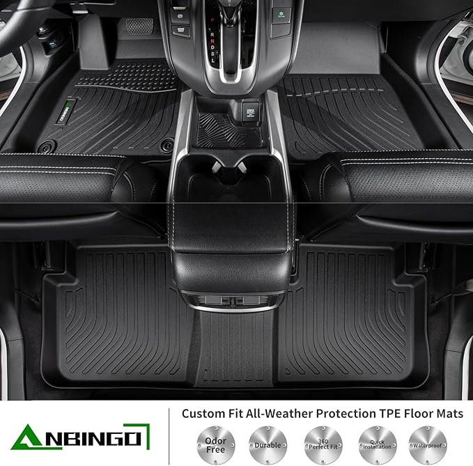 ANBINGO®Custom Subaru Outback/Legacy Floor Mats 2020-2025,for Subaru Legacy/Outback Car Weather Mat All Weather Mats for Toyota Outback TPE Car Matt Rugs for Legacy Rubber Trunk Carpet for Outback
