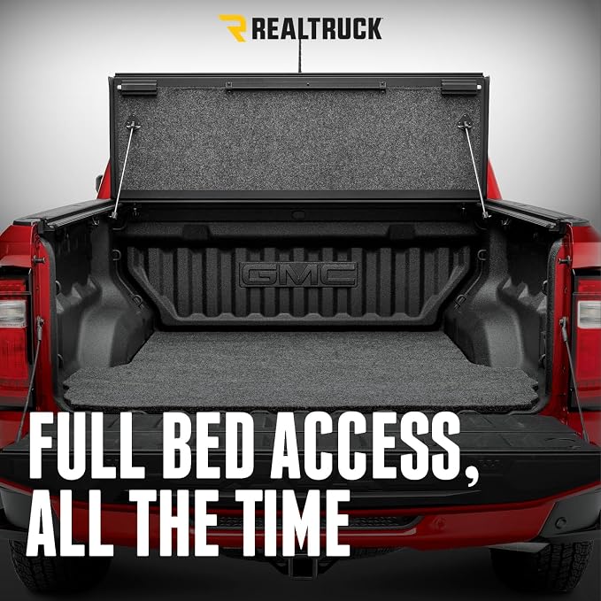 RealTruck Undercover Ultra Flex Hard Folding Truck Bed Tonneau Cover | UX22004 | Fits 2004-2014 Ford F-150 6' 7" Bed (78.8")