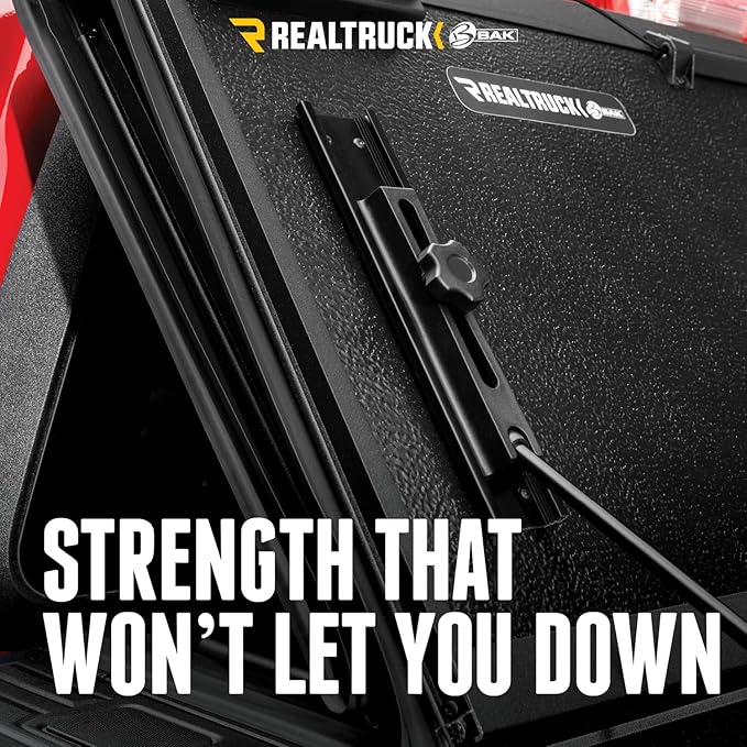 RealTruck BAK BAKFlip G2 Hard Folding Truck Bed Tonneau Cover | 226328 | Fits 2015 - 2020 Ford F-150 8' 2" Bed (97.6")