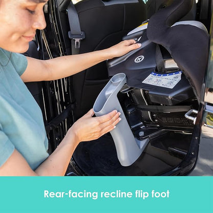 Baby Trend Trooper™ Slim 3-in-1 Convertible Car Seat, Dash Grey – Slim Fit, 3-in-1 Growth Modes, Lightweight Design, Adjustable Comfort Padding