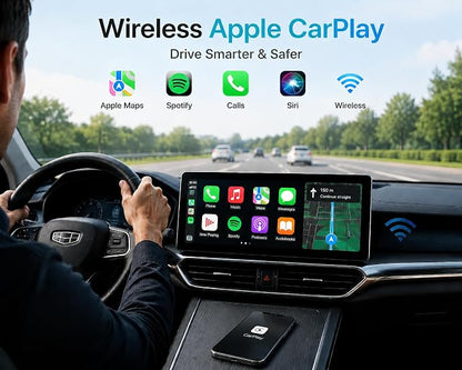 NCP0039 HansPilot CarKit CarBitLink x Baic Jetour Geely Chery Jac Gac Dongfeng Forthing Aeolus Kaiyi Hongqi Changan, Wired Carbitlink Phonelink Easy Connect to Wireless CarPlay Android Auto Adapter