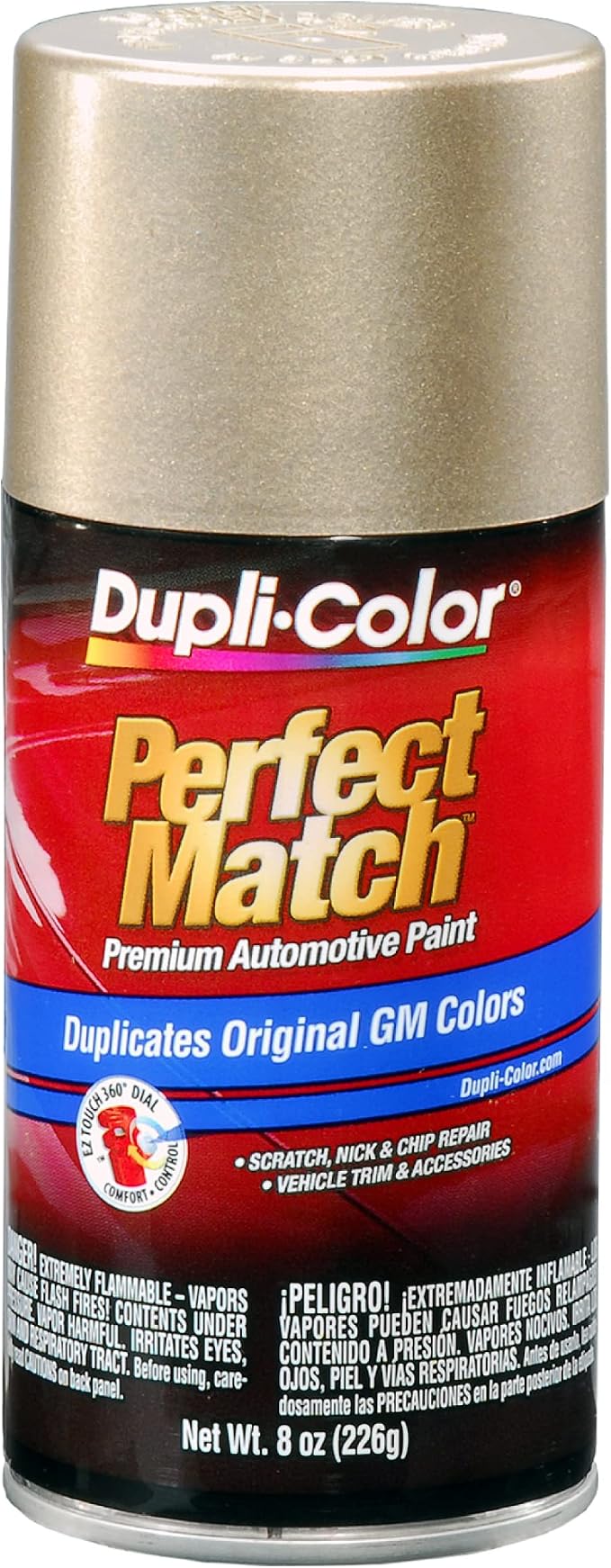 Dupli-Color Perfect Match Premium Automotive Paint, Light Driftwood (M), 8 oz