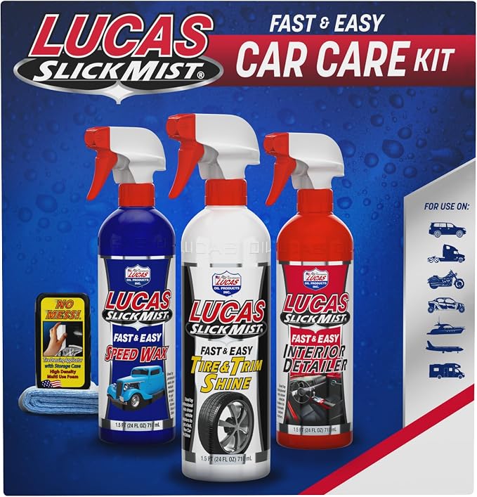 Stens 051-804 Slick Mist Detail Kit Compatible with/Replacement for Lucas Oil 10558 Mowers