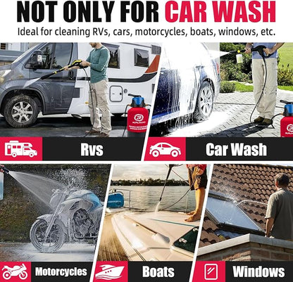Spotless Car Wash System with Bypass,Pre-Filled with DI Resin, Deionized Water System, Garden Hose Quick Connector, Di Water System for RV, Vehicles, Motorcycles, Bikes, Boats, No Spots