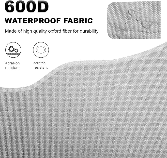 JiatuA Car Trunk Organizer, Car Organizers and Storage Collapsible Multi Compartment Container Box, Adjustable Car Accessories for SUV Sedan Truck, Standard Size, Grey