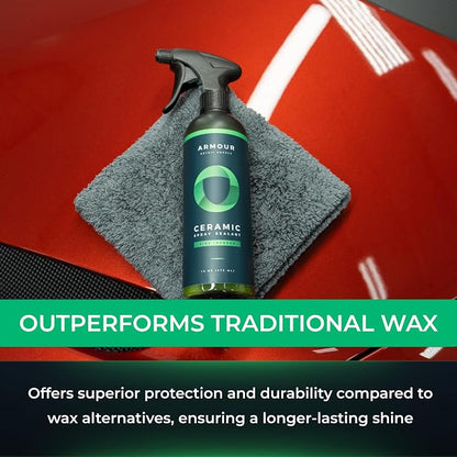 Armour Detail Supply Ceramic Spray Sealant Coating - Superior Automotive Protection, Safe on all Vehicles, Ultra Hydrophobic