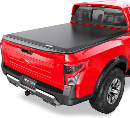MOSTPLUS 5FT Roll-Up Soft Vinyl Truck Bed Tonneau Cover Compatible with Nissan Frontier 2005-2025 2026 5 Feet Bed, Fleetside 60Inch