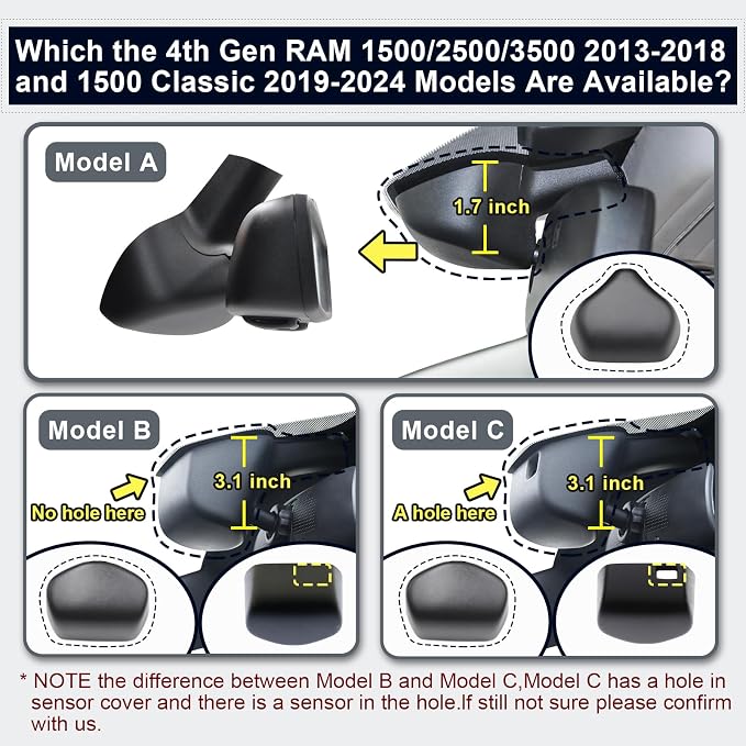 Mangoal 4K Dash Cam Custom fit for 4th Gen Dodge RAM 1500/2500/3500 2013 2014 2015 2016 2017 2018,(Model A),Check Model Carefully, UHD 2160P Video, App & WiFi, 128GB Card