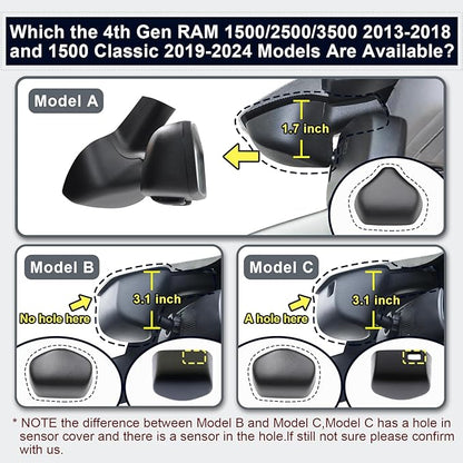 Front 4K & Rear 1080P Dash Cam Fit for Dodge RAM Gen5 RAM 1500 2025 2026 Mid-Term Facelift (Model G), Big Horn Laramie Lone Star Limited Rebel RHO etc, UHD 2160P Video, OEM Look, GPS, 128GB Card