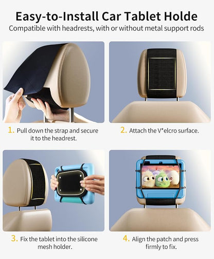 FANGOR 4 Pack Tablet Holder for Car