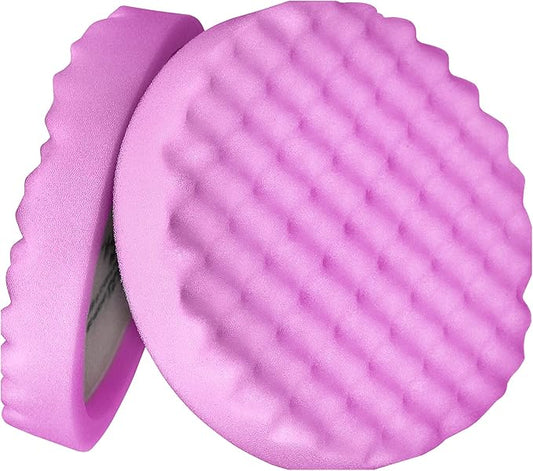 3M Perfect It 1 Step Foam Finishing Pad, 33037, Inset Hook it, Surface Buffing, Collision Repair, High Gloss Polish, 8 in
