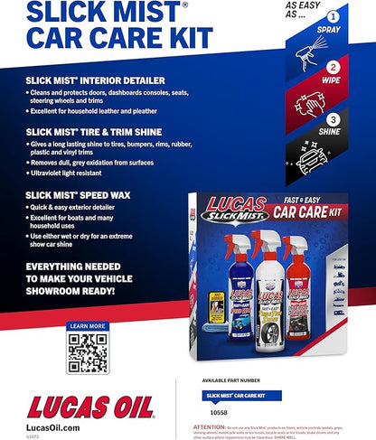 Stens 051-804 Slick Mist Detail Kit Compatible with/Replacement for Lucas Oil 10558 Mowers