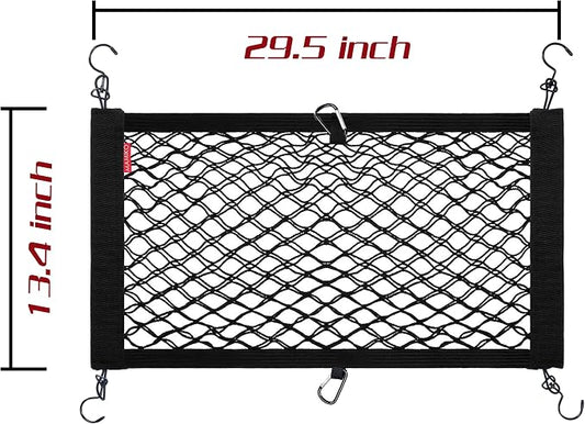Cargo Net for Utility Folding Wagon, Stroller Wagon, Folding Trolley Cart, Beach Cart Extra Storage Space Large Storage Capacity Net Wagon