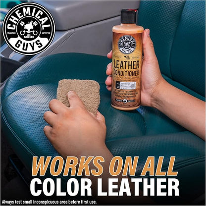 Chemical Guys SPI_401 Vintage Series Leather Conditioner Car Interiors, Furniture, Apparel, Sneakers, Boots, and More (Works on Natural, Synthetic, Pleather, Faux Leather and More), 128 fl oz (1 Gal)